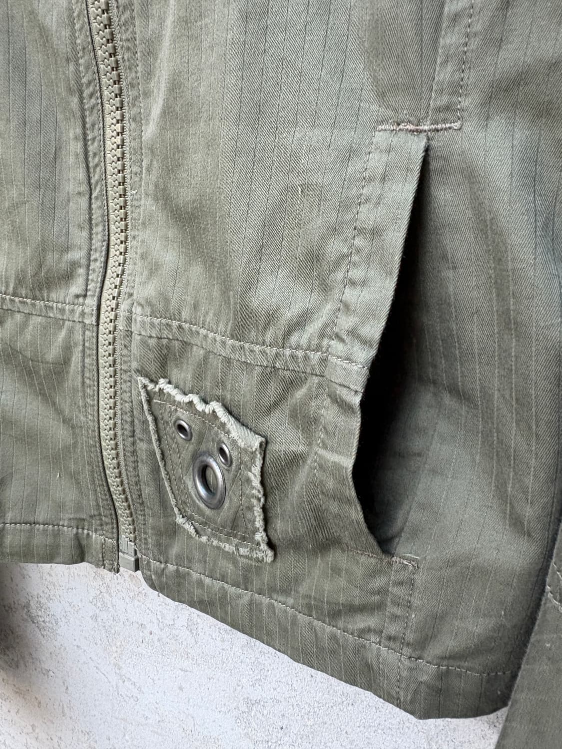 디젤 야상 밀리터리 집업 자켓 상품이미지5