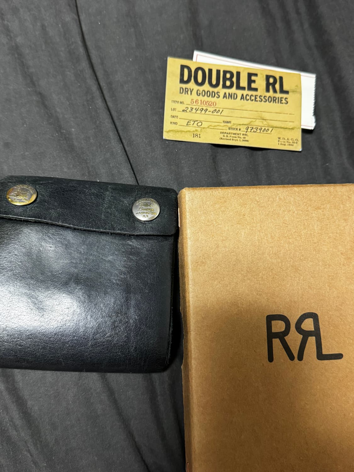Rrl가죽지갑 상품이미지1