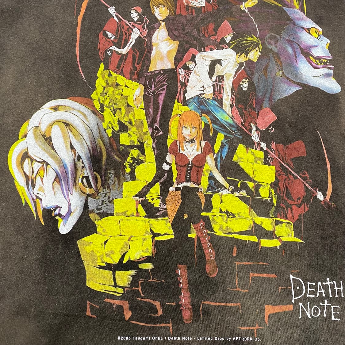 데스노트 부틀렉 애니메이션 티셔츠 상품이미지5