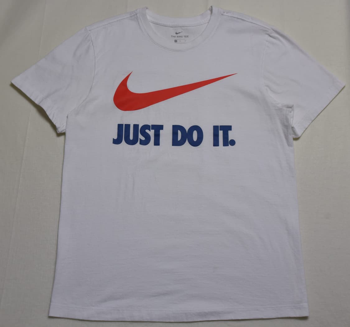 나이키 스포츠웨어 Just Do It 스우시 반팔 티셔츠 화이트 95(M 상품이미지2