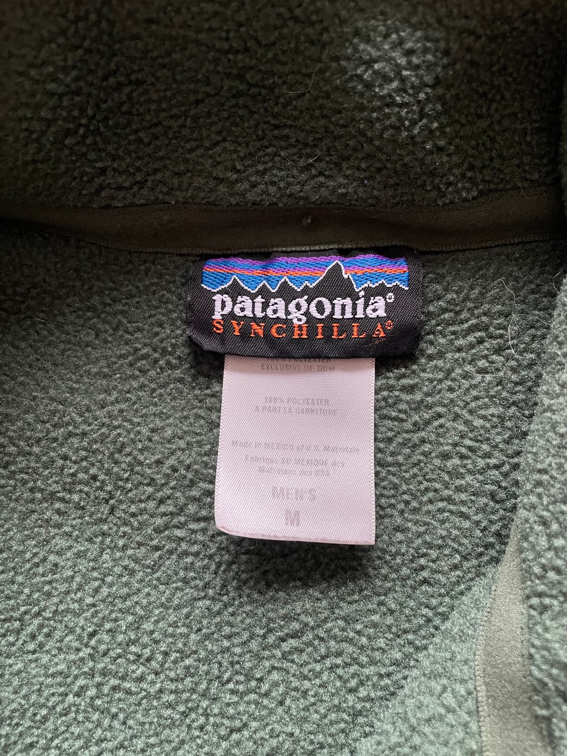 파타고니아 집업 신칠라 그린 마수피얼 플리스  patagonia 상품이미지3