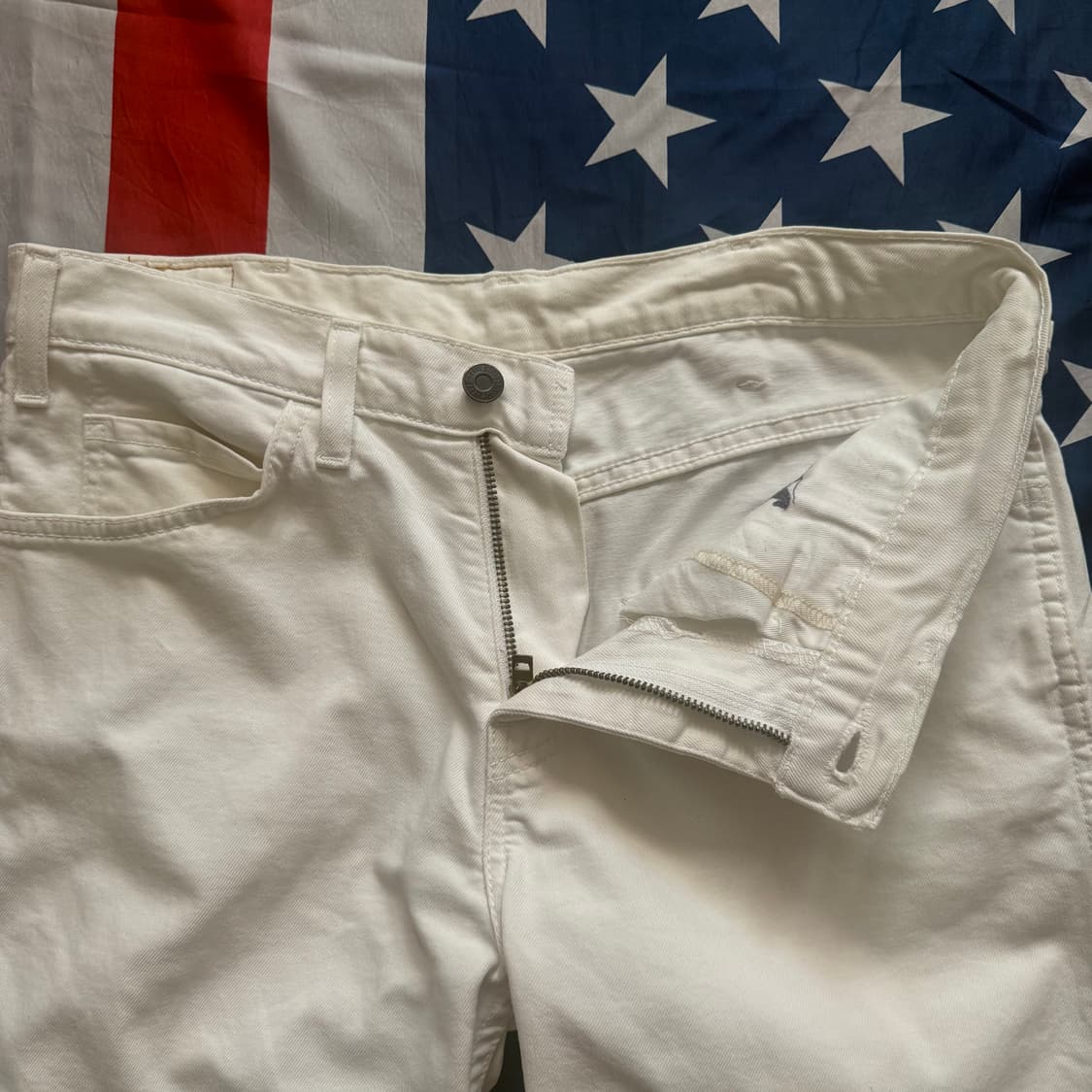 [29] Levi's 리바이스 오렌지탭 화이트 데님 팬츠 -2 상품이미지6