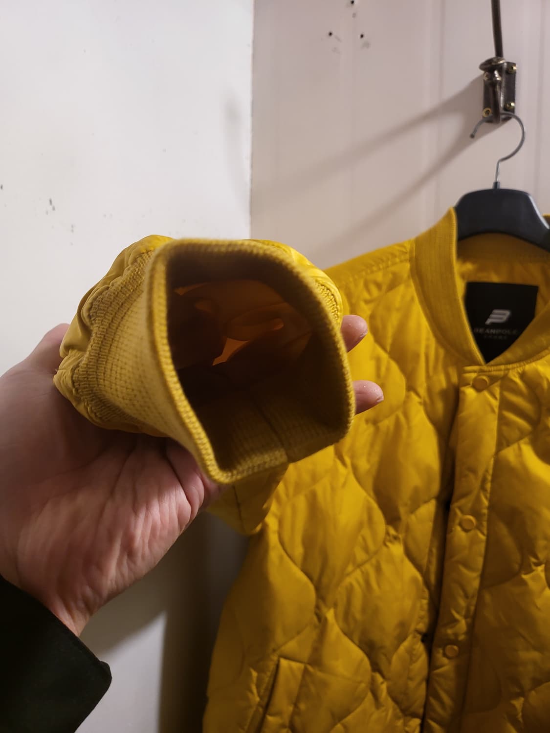 빈폴스포츠 퀼팅 봄버 패딩 상품이미지3