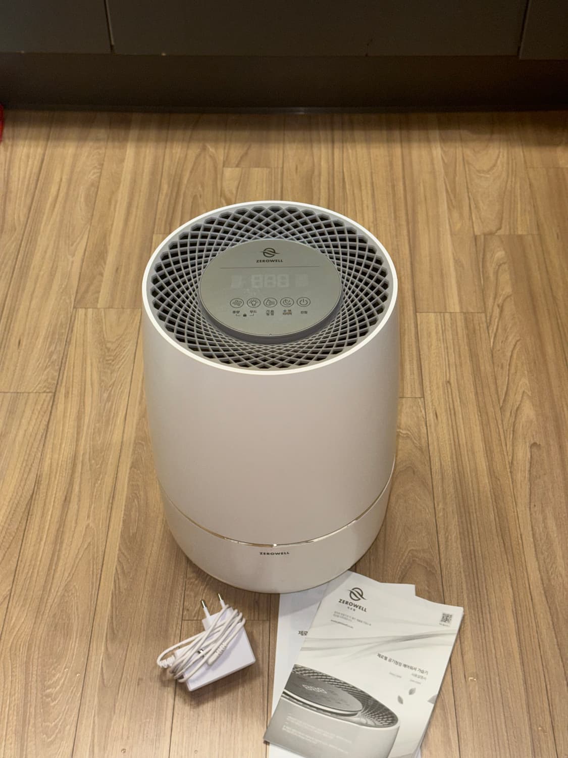 제로웰 자연 기화식 가습기 공기청정기 겸용 ZWAH-700W 화이트 상품이미지1