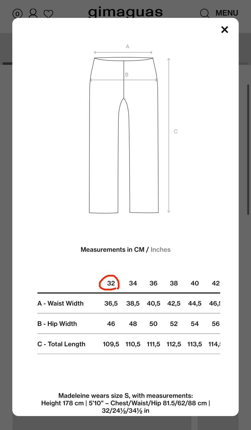 [새상품] gimaguas 기마구아스 로우라이즈 스웻팬츠 네이비 xs 상품이미지4