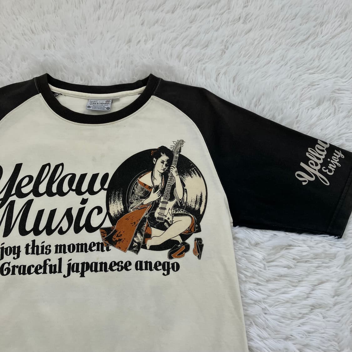 빈티지 야쿠자 로즈 나그랑 반팔 943 y2k 스트릿 갸루 펑키 일본빈티 상품이미지3