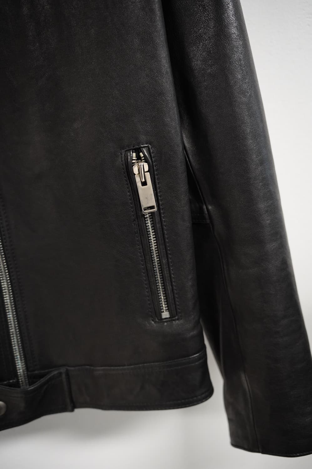 [N][95]베지터블 램스킨 레더자켓 상품이미지4