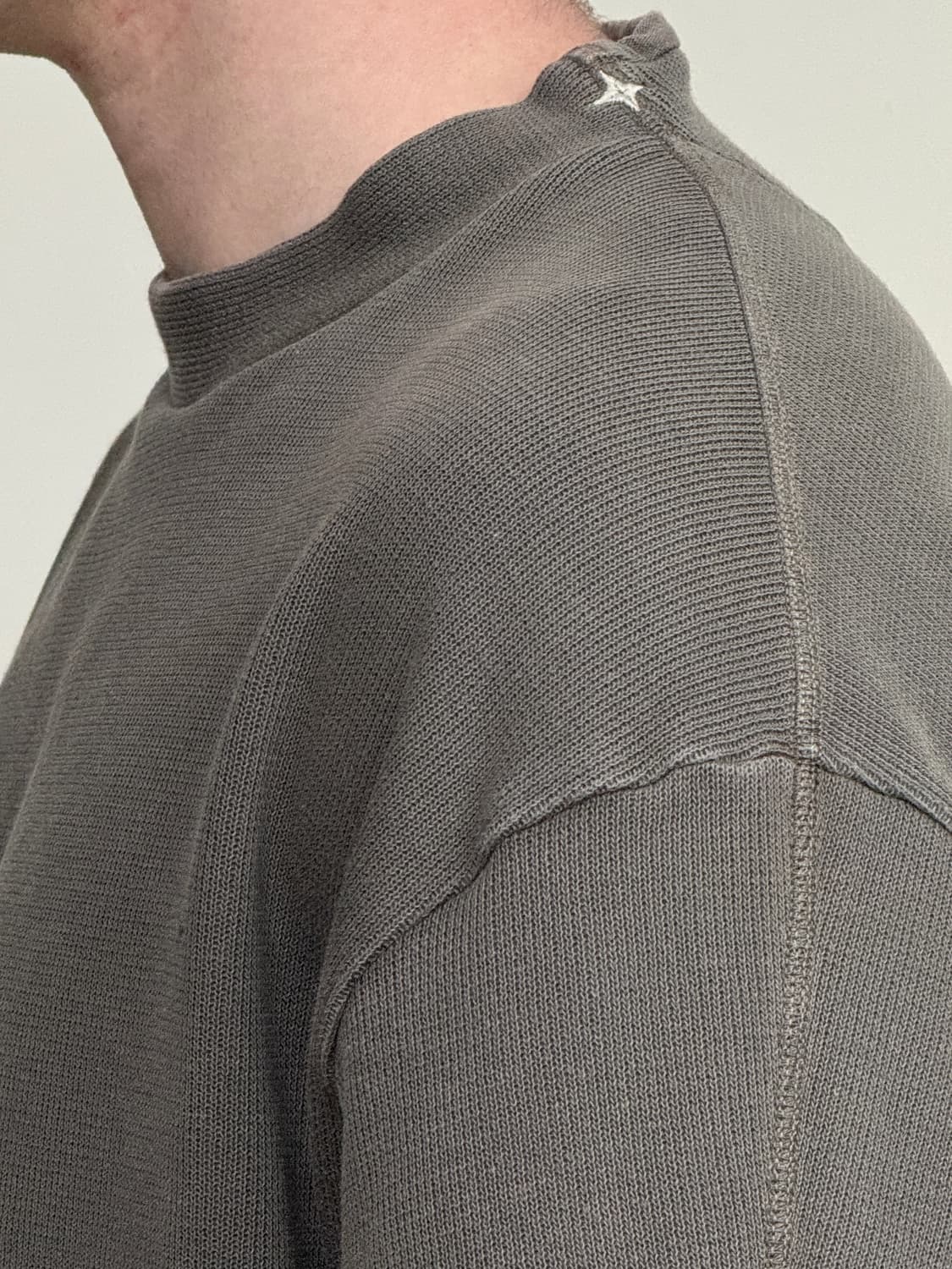 99AW 스톤 아일랜드 그린 엣지 니트  상품이미지3