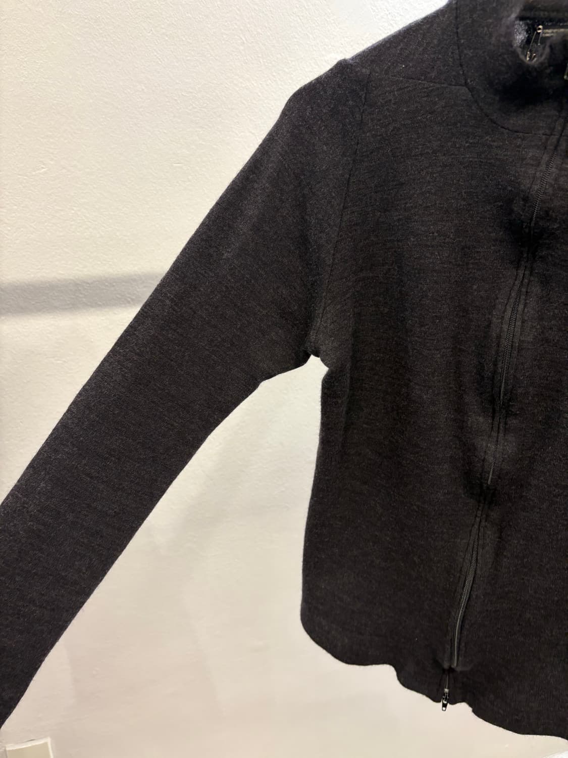 Yohji Yamamoto wave zip up 상품이미지3