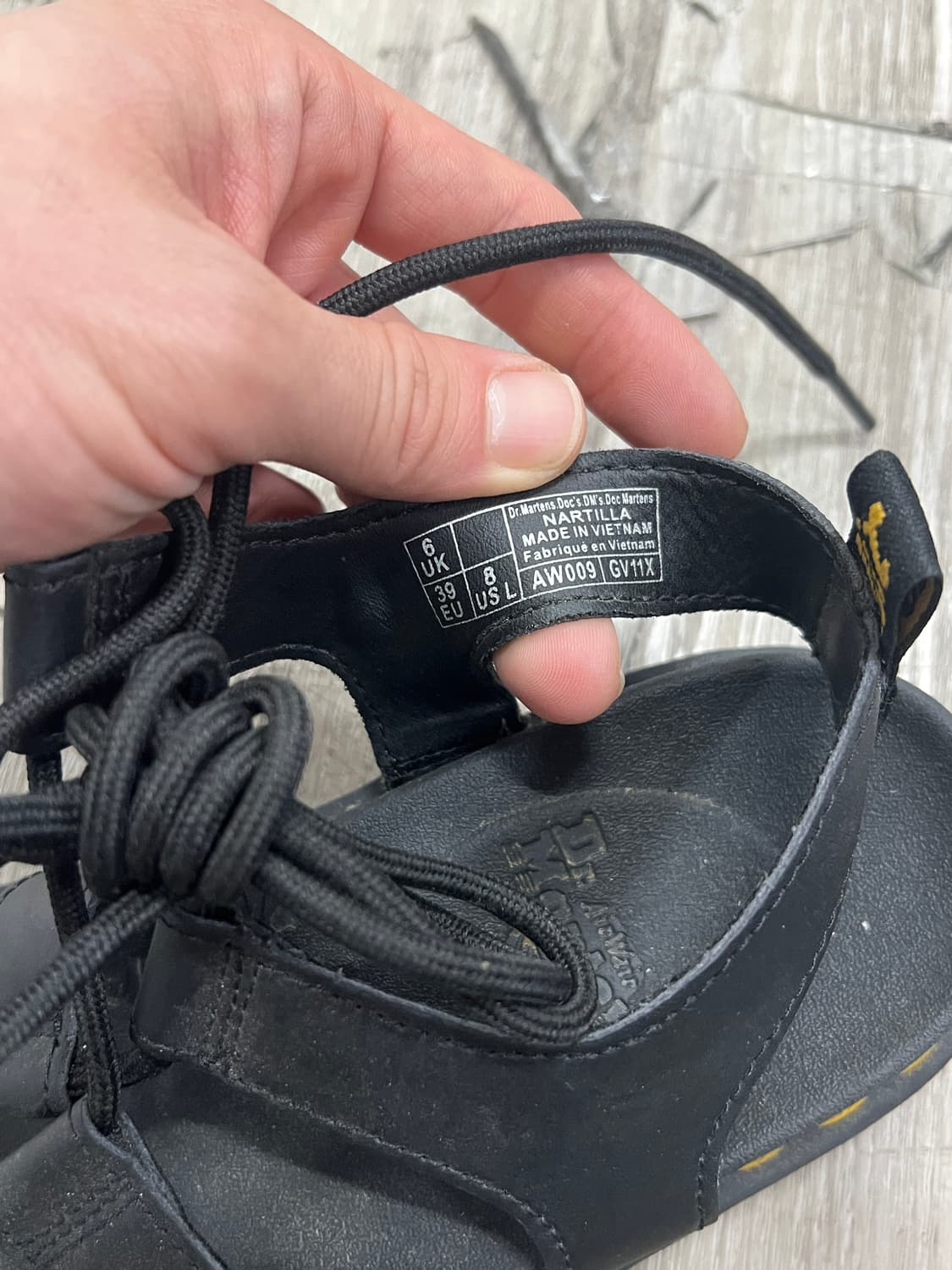 Dr martens 닥터마틴 나틸다 블랙 샌들 상품이미지6