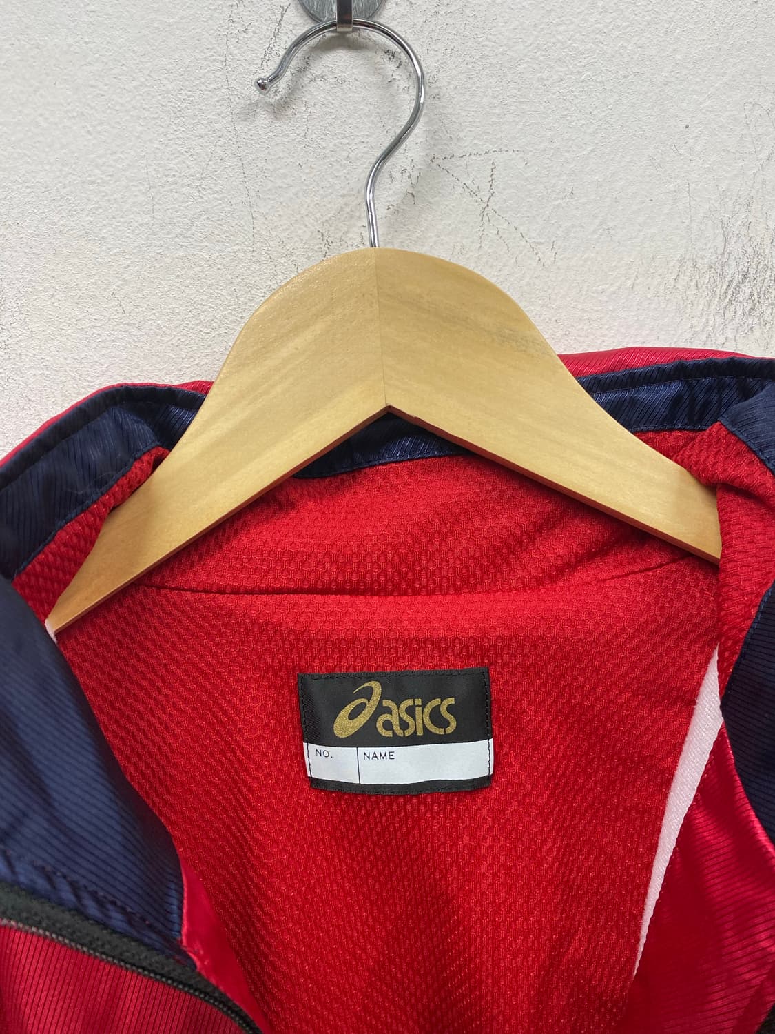 재팬 아식스 올드스쿨 새틴 바람막이 M-L 상품이미지6