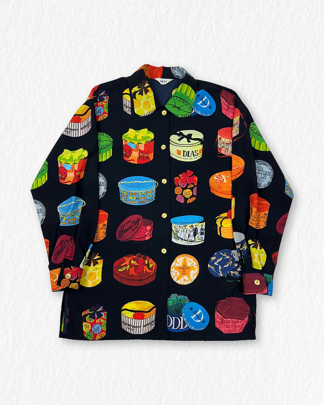 DIAS 컬러 그래픽 셔츠 상품이미지1