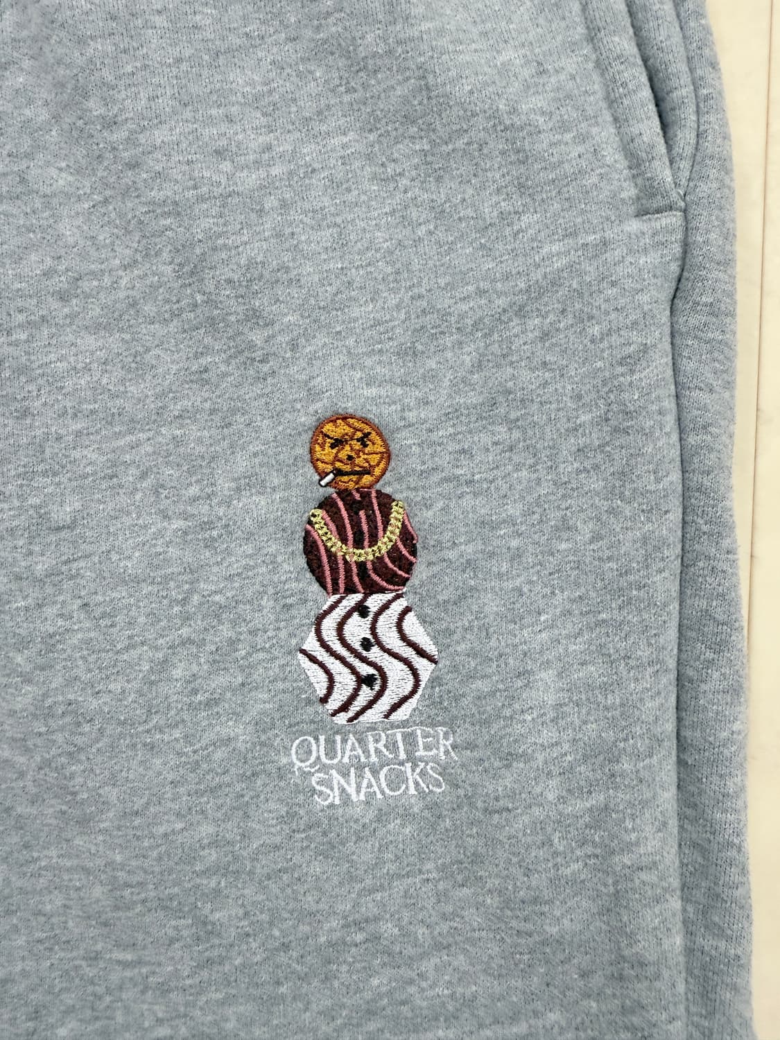 [L] 쿼터스낵스 트레이닝 조거 팬츠 그레이 상품이미지4