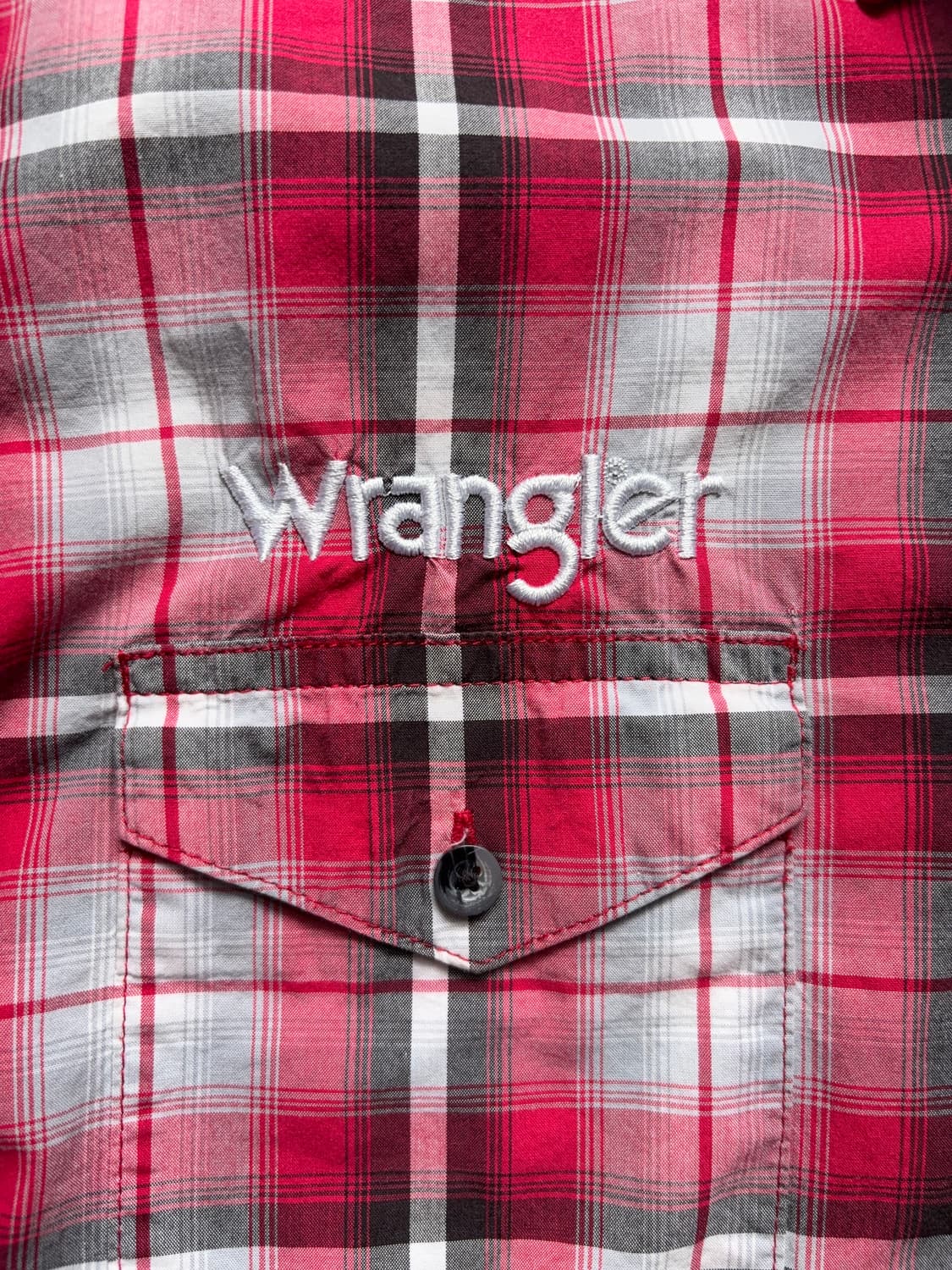 랭글러 Wrangler Logo Check Shirt 상품이미지5