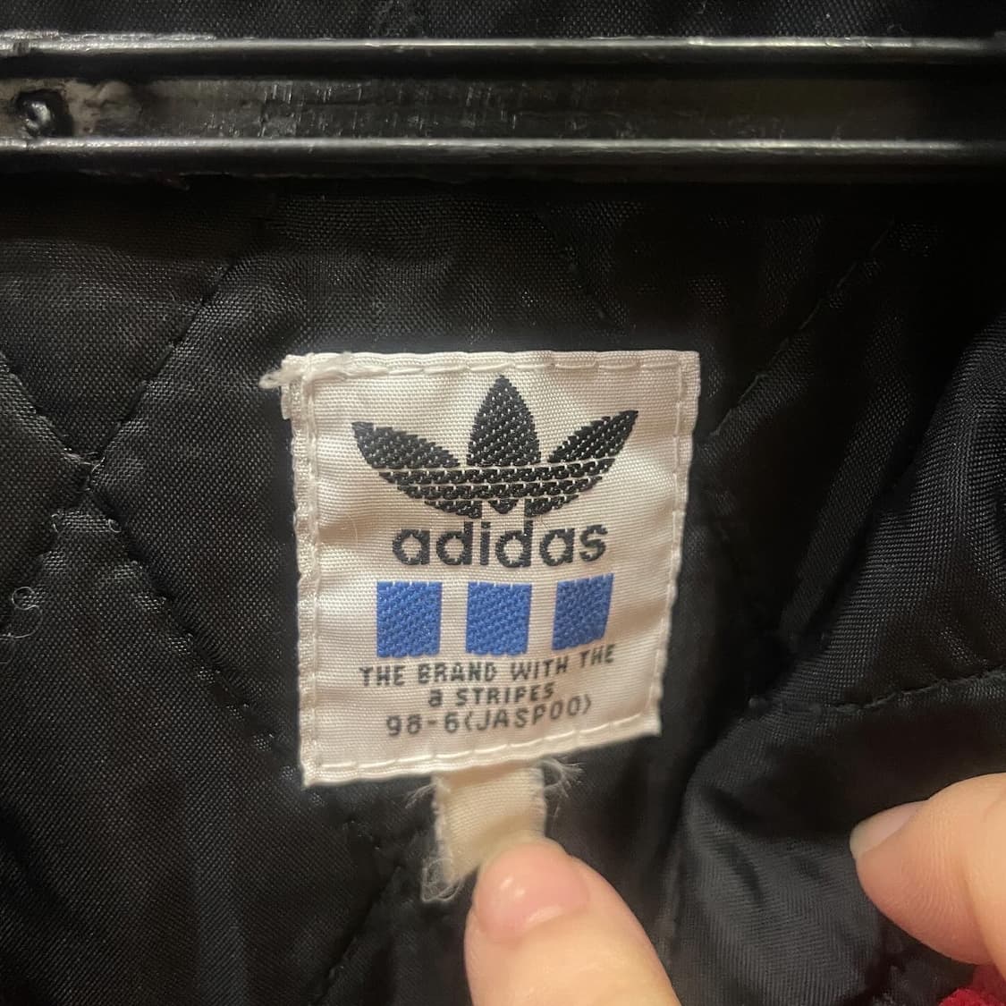 아디다스 레드 바람막이 자켓 상품이미지3