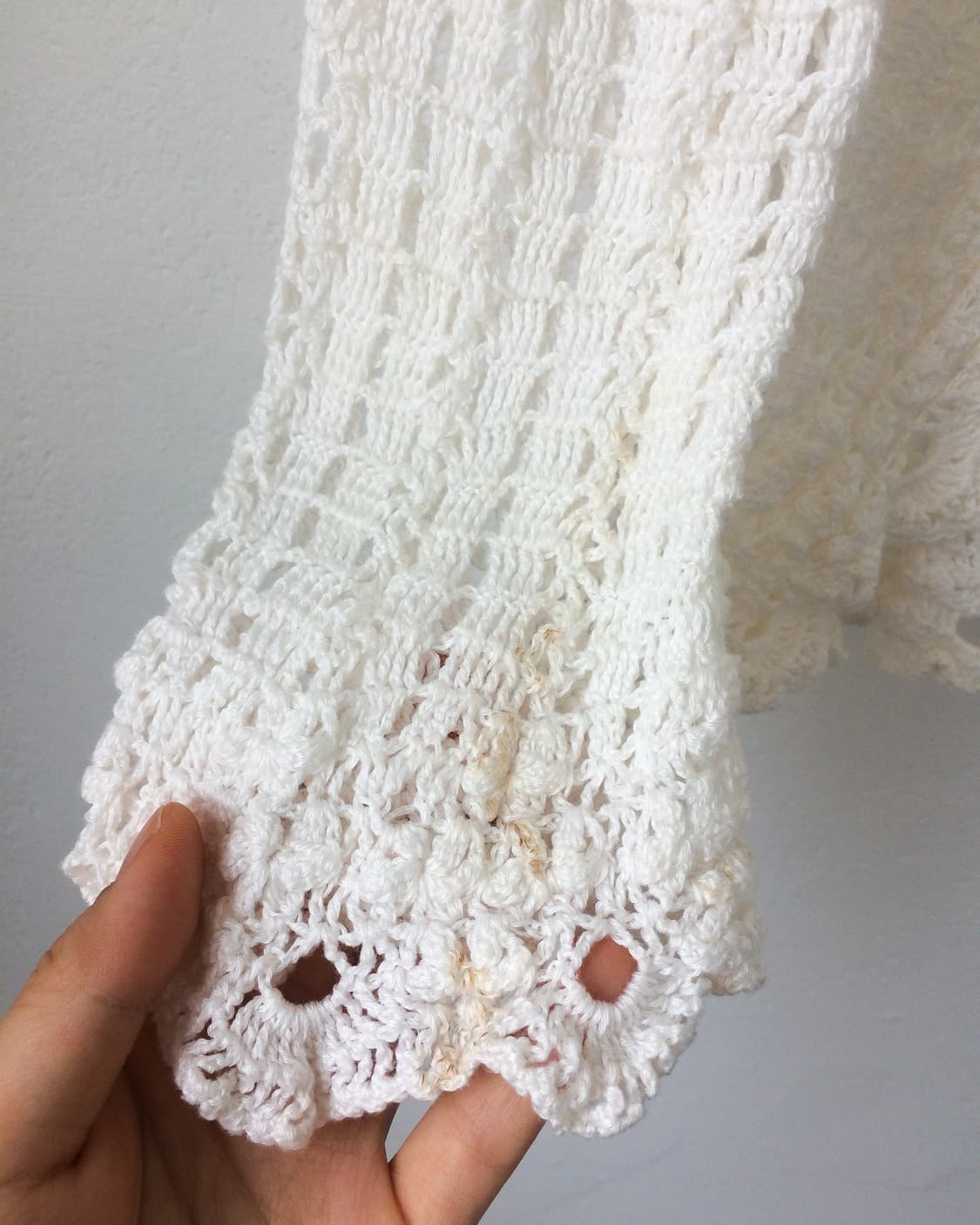 Crochet open knit cardigan 상품이미지3