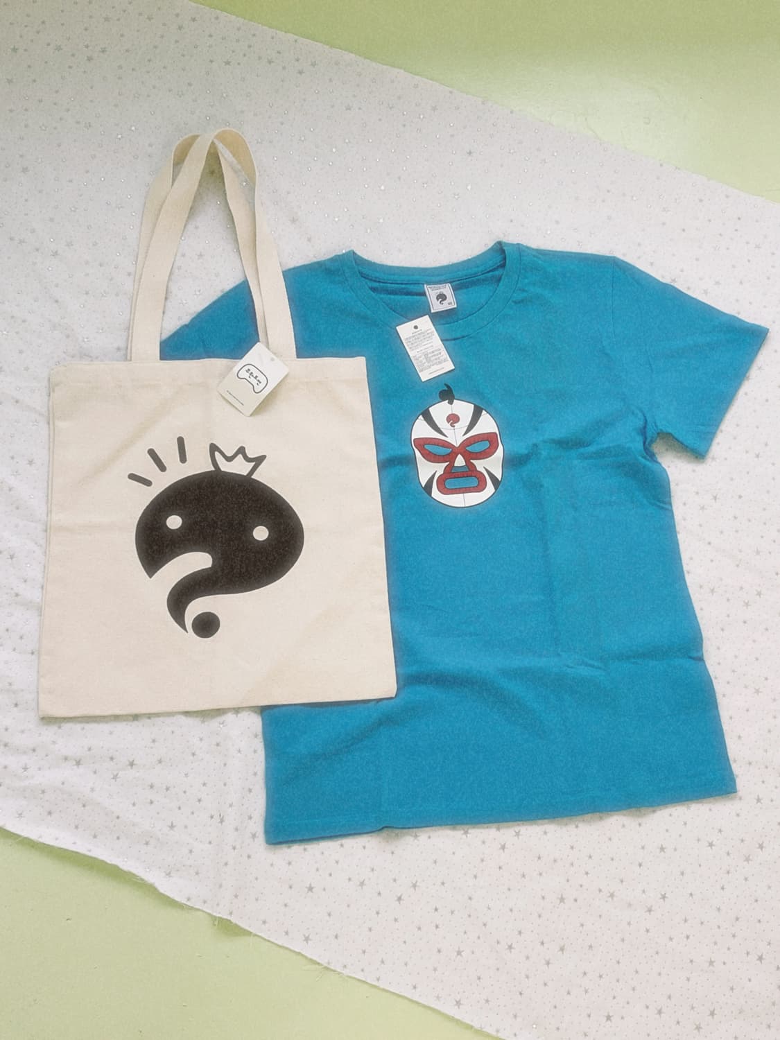 무도키즈를 위한 티셔츠, 에코백 세트 👾 상품이미지1