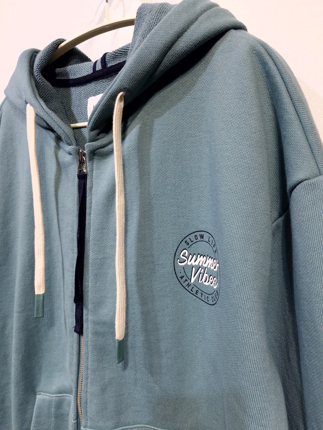 쿠메(KUME)오버사이즈 선샤인 후드 집업 자켓 상품이미지4