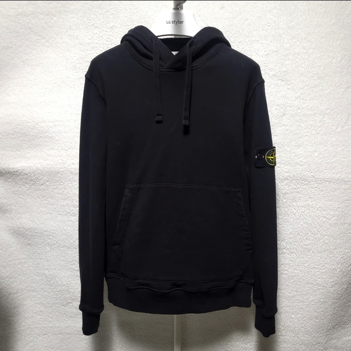 [정품] L / 25SS 스톤아일랜드 후드티 블랙 상품이미지1