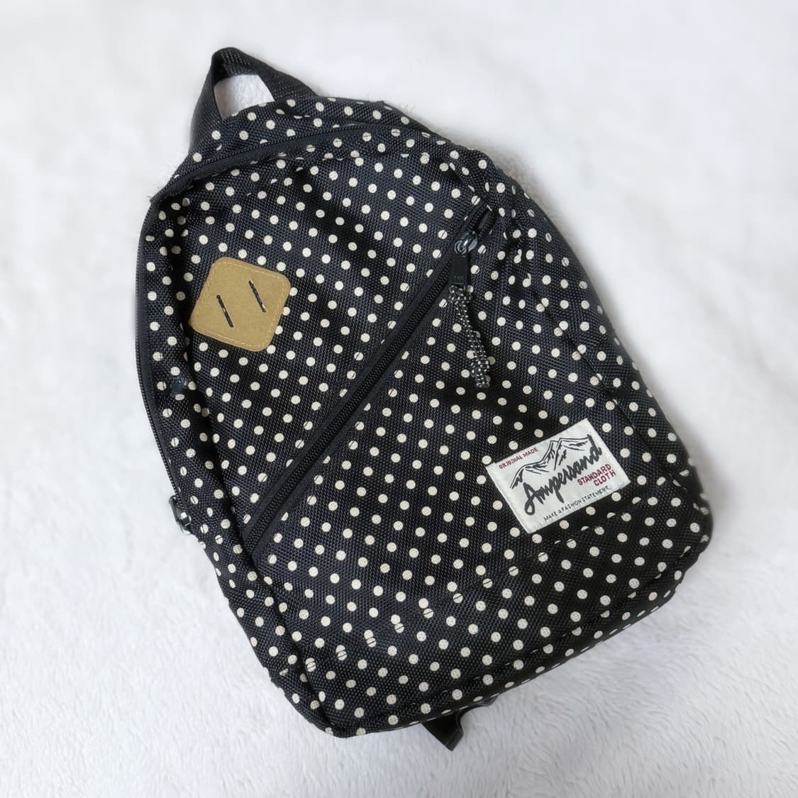 Ampersand 모리걸 하구미 스즈코 도트 백팩 ≽^•⩊•^≼ 상품이미지1
