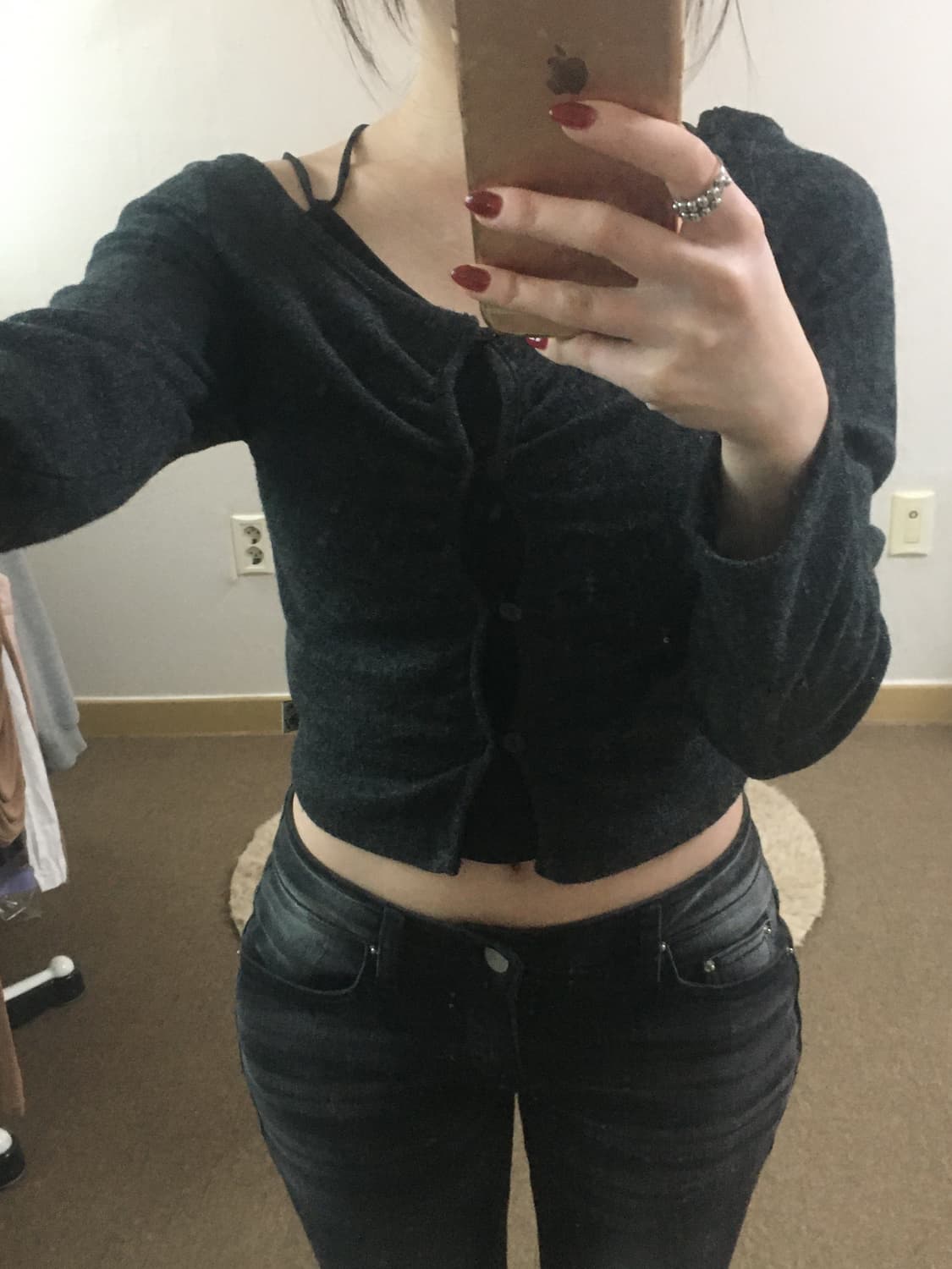 원더플레이스)가디건긴팔티 상품이미지1