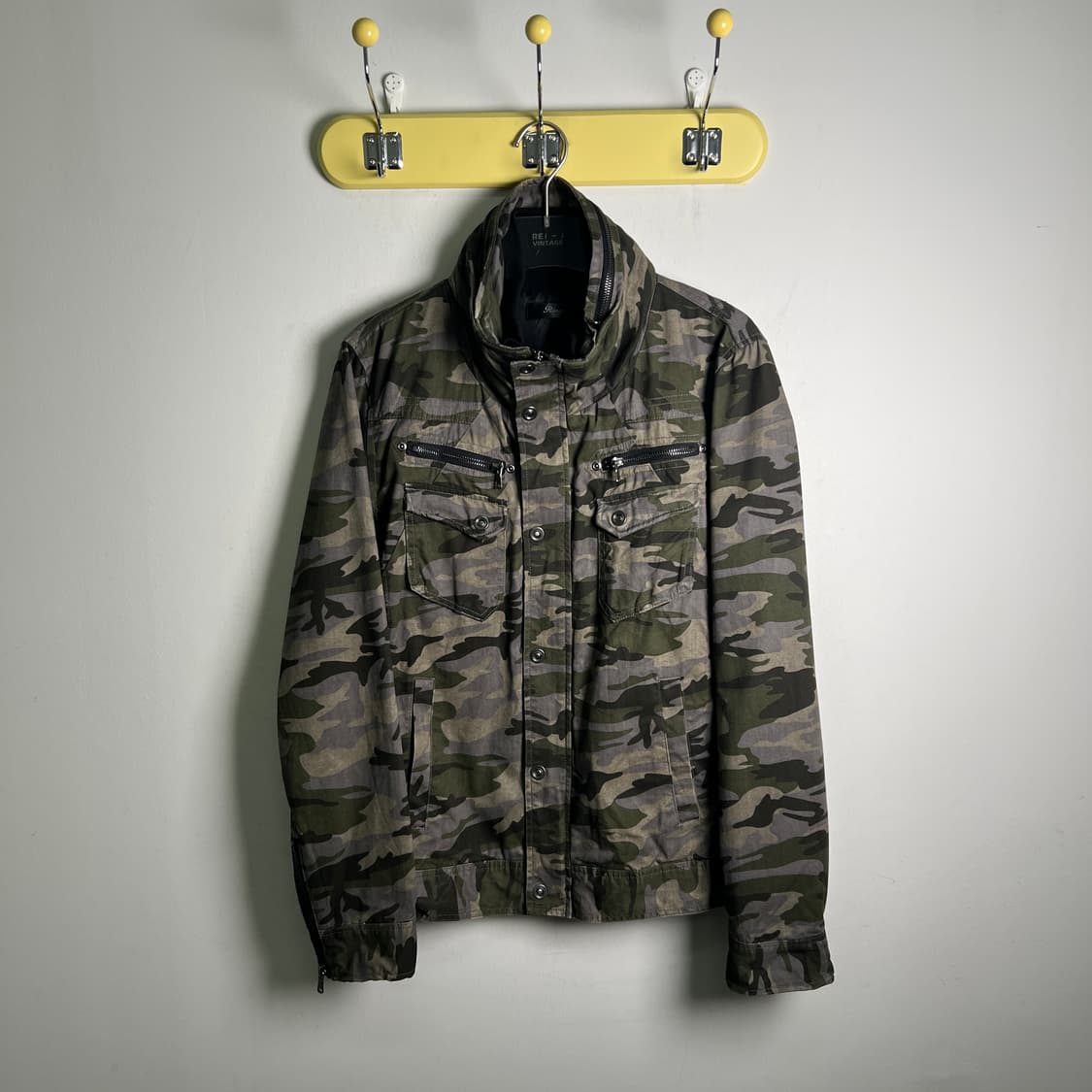 jpn vtg 일본 빈티지 카모플라쥬 밀리터리 필드 자켓 XL 상품이미지2