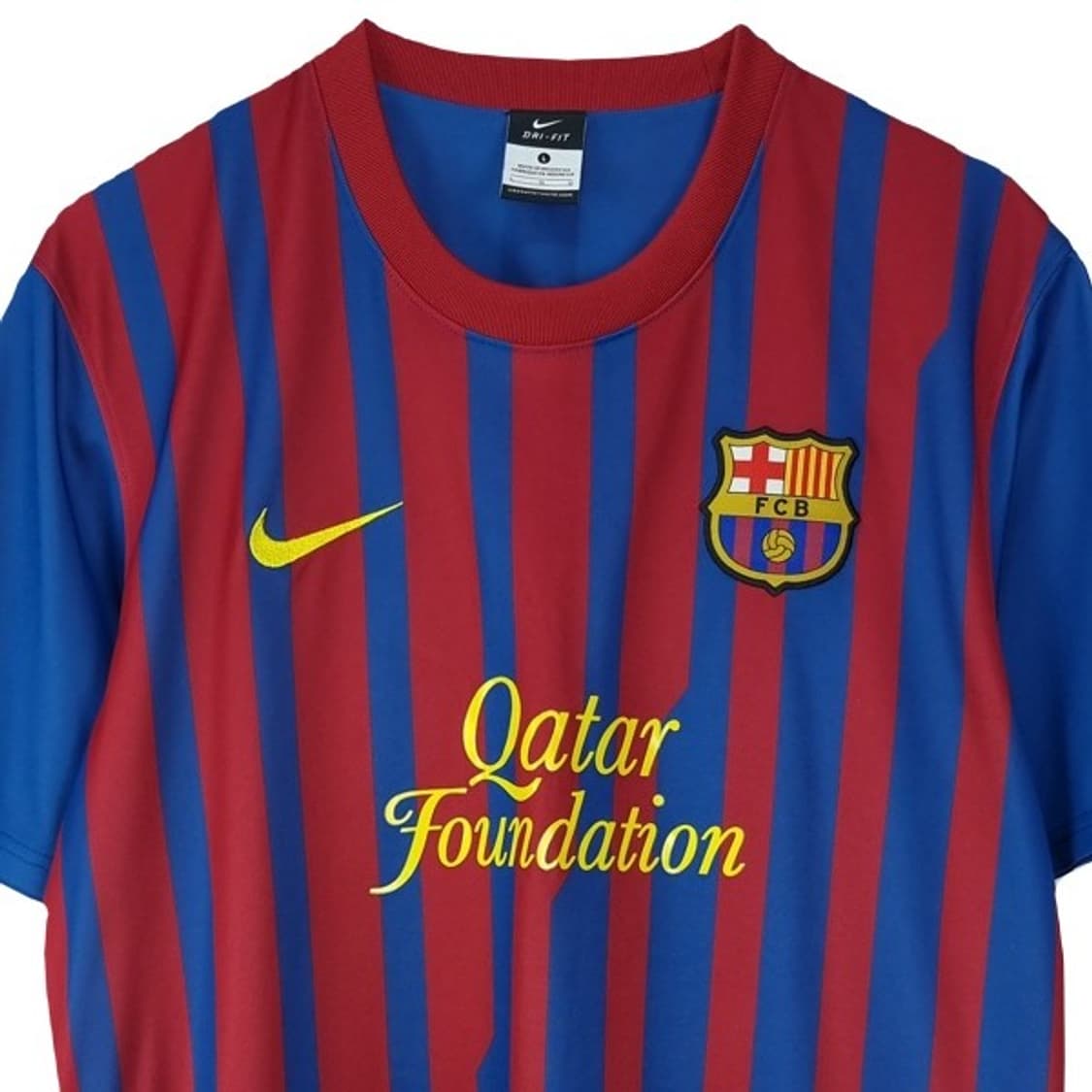 [나이키] FC 바르셀로나 11-12 홈 유니폼 반팔티 M20259 상품이미지4