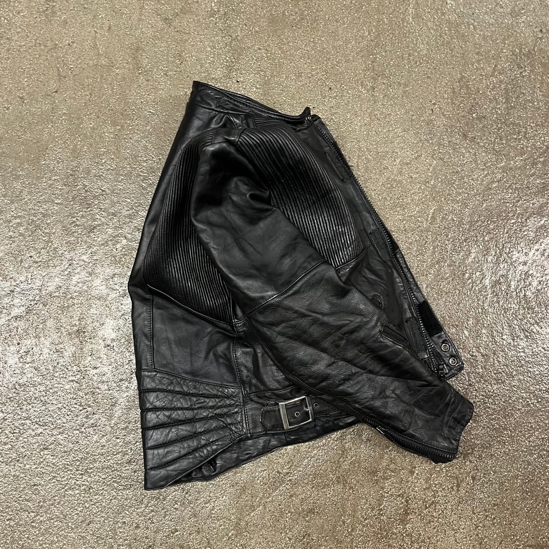 빈티지 퀼팅 패널 라이더 자켓 (105) 상품이미지4