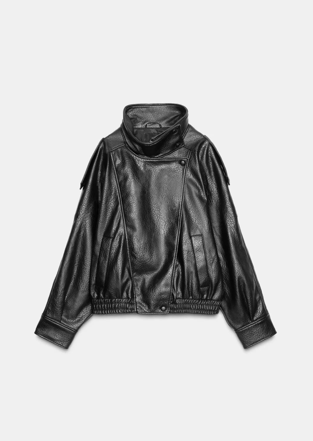 자라 페이크 레더 점퍼 4391/872 XS 상품이미지1