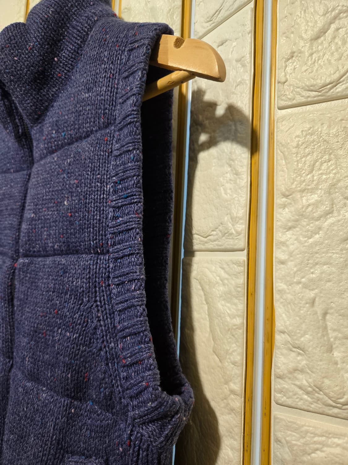 네파 울 니트패딩조끼 패딩베스트S 상품이미지4