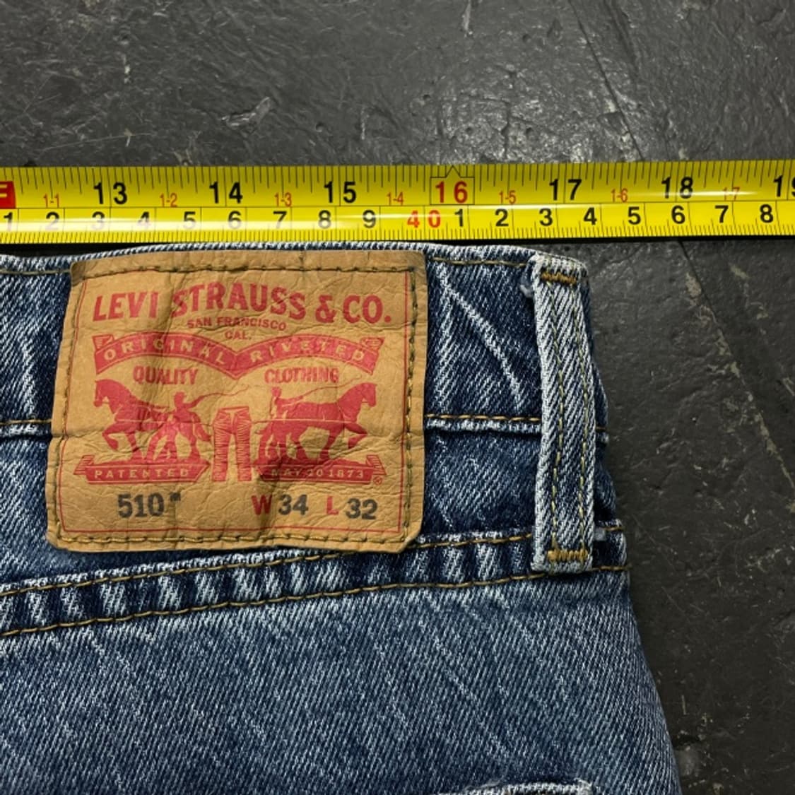 34 리바이스 510 청바지 상품이미지9