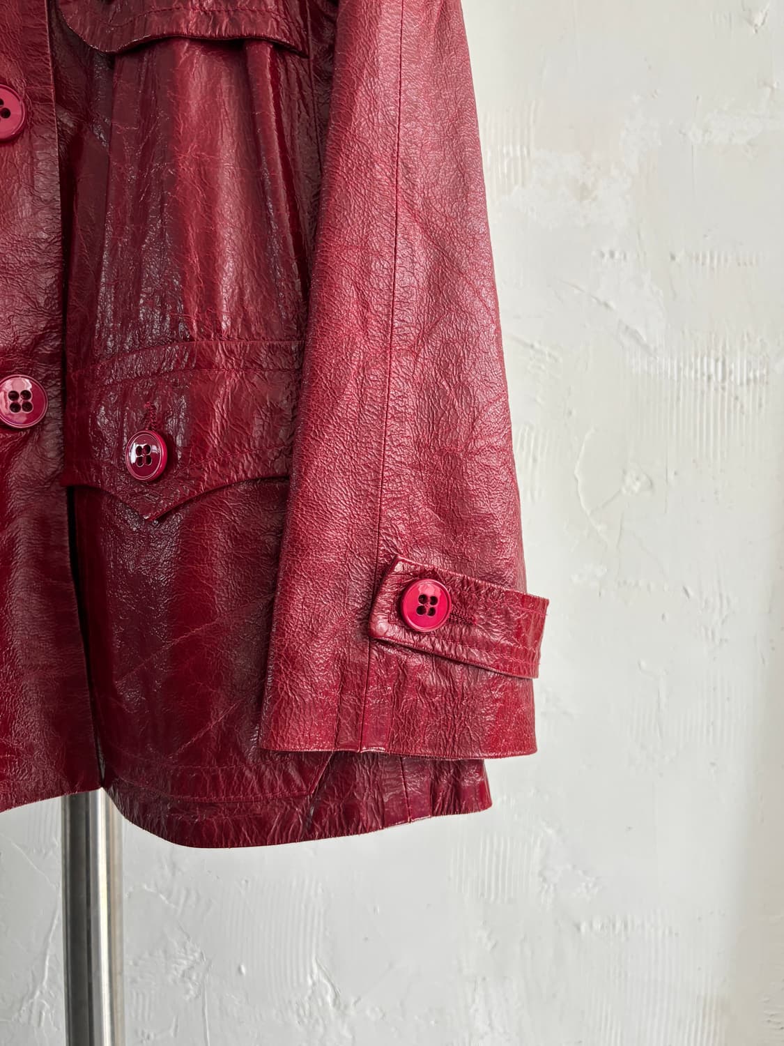 theory 띠어리 레드 양가죽 자켓  상품이미지4