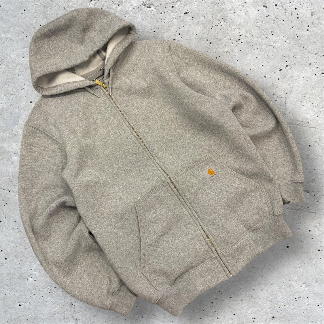 [S] 칼하트 루즈핏 풀집업 후드티 그레이 C79 상품이미지1
