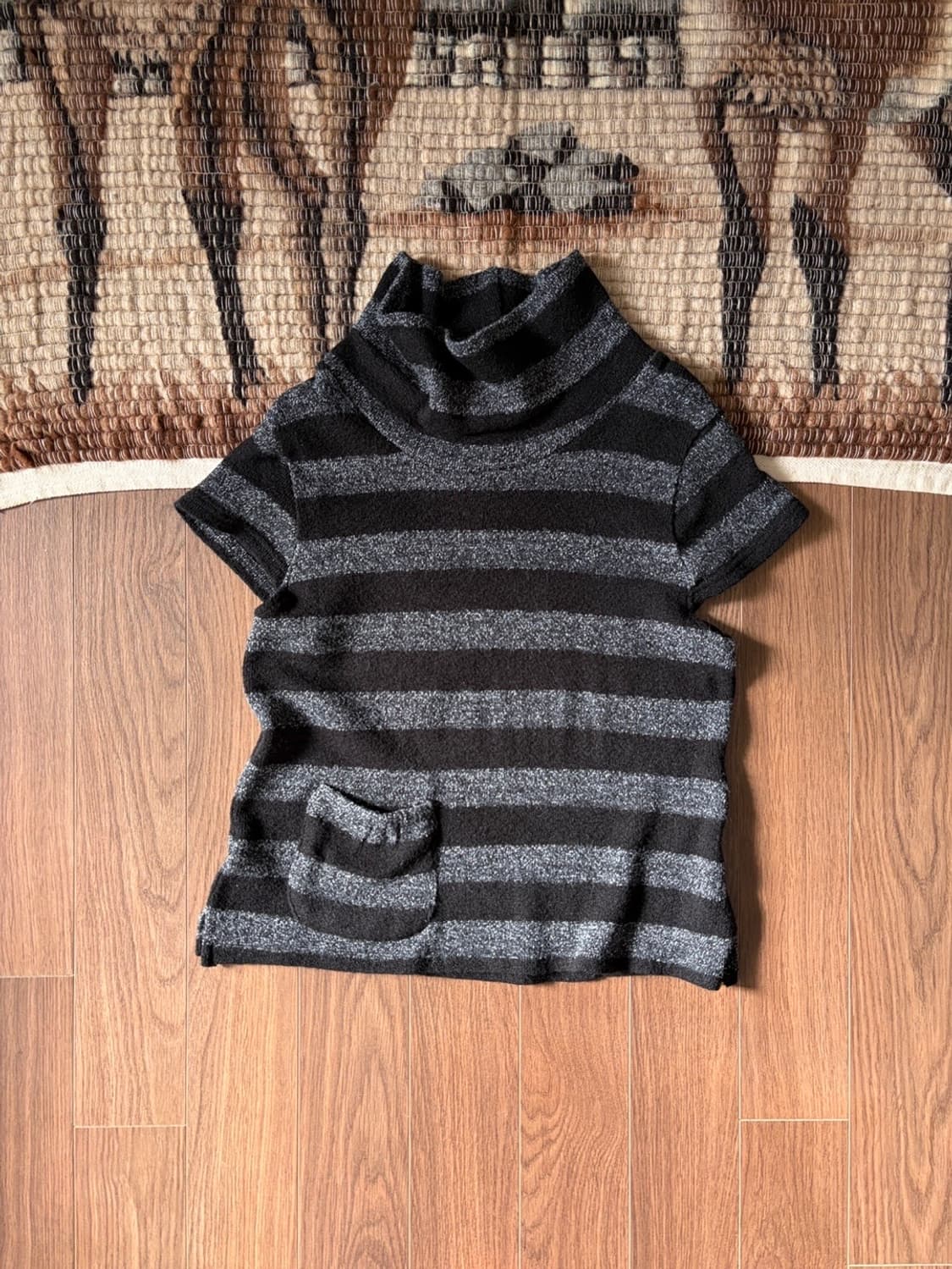 stripe turtleneck knit 상품이미지7