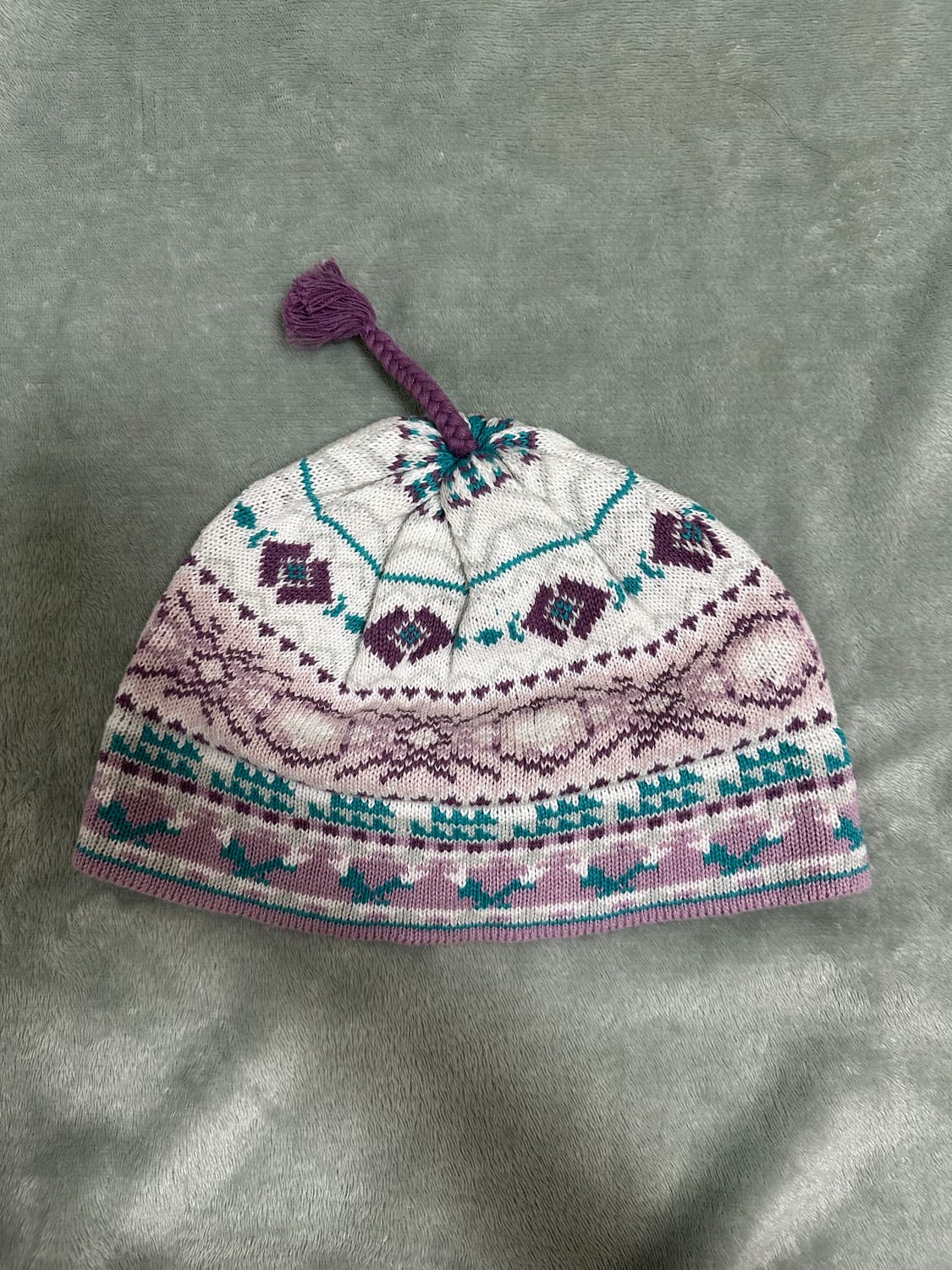 디스이즈네버댓 태슬 비니 핑크 상품이미지3