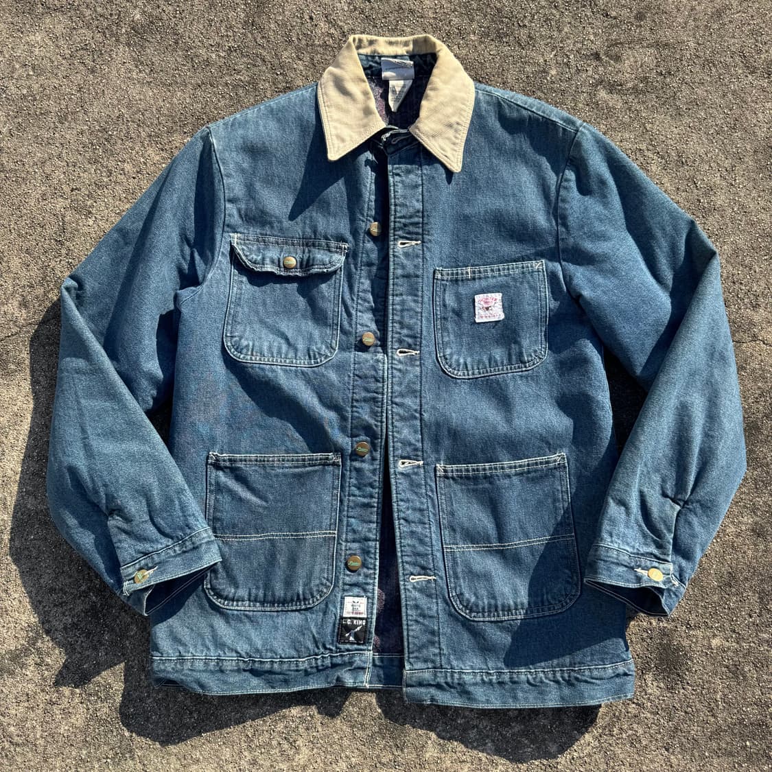 [S] Pointer L.C.King 블랭킷 라이너 데님 초어 자켓 상품이미지1