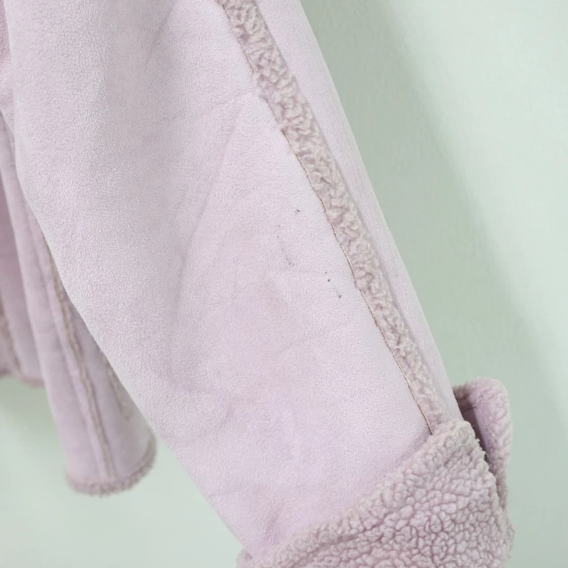  그린클럽 핑크 뽀글이 무스탕 60279 상품이미지6