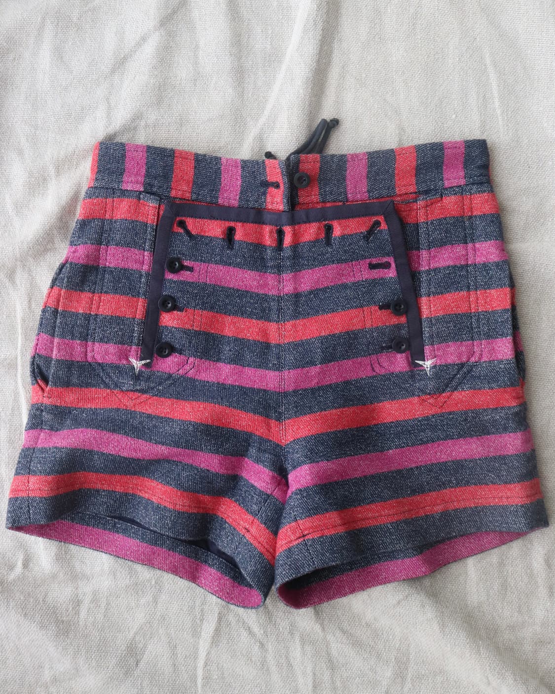[Sacai Luck] Border Short Pants 상품이미지2