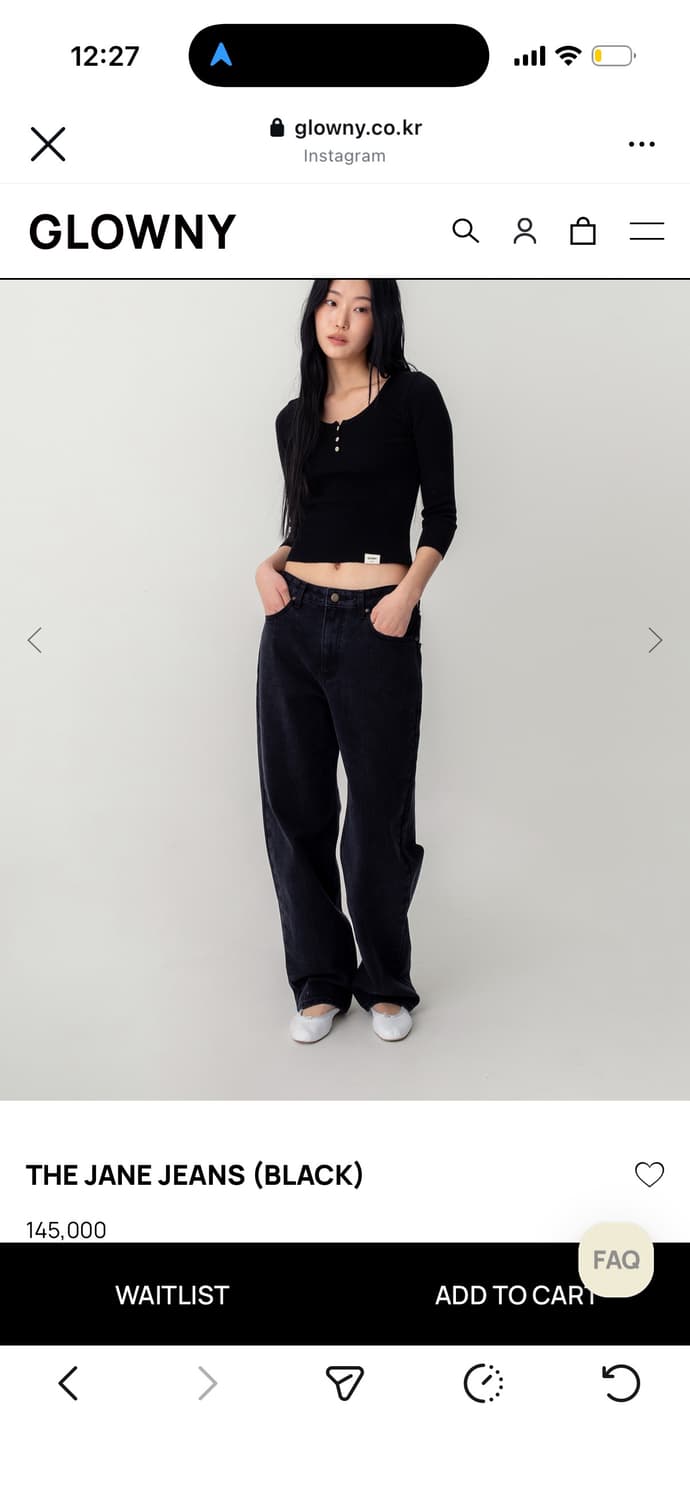 glowny jane jeans(xs) 상품이미지1