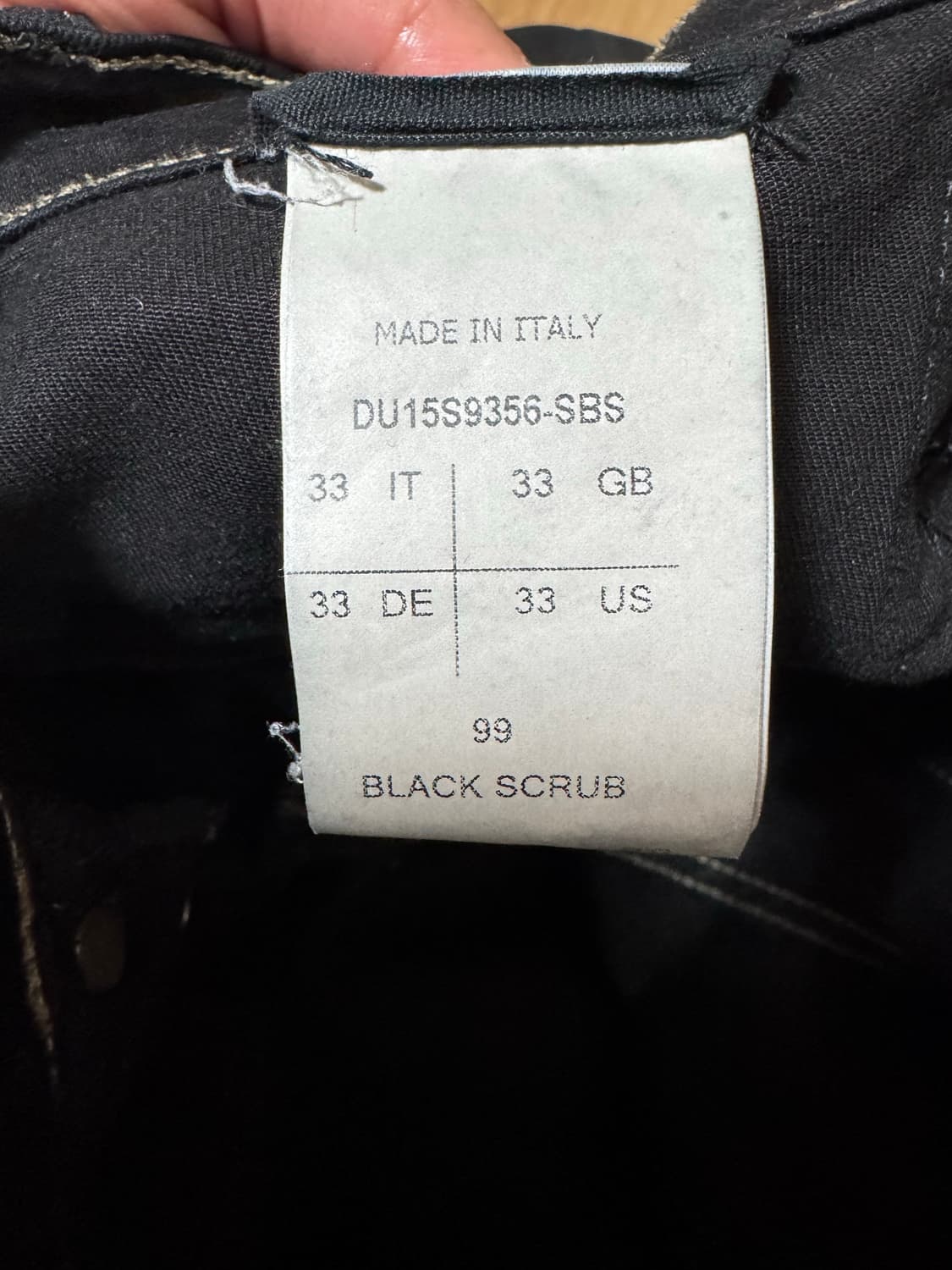 릭오웬스 멤피스진 DU15S9356-SBS 상품이미지4