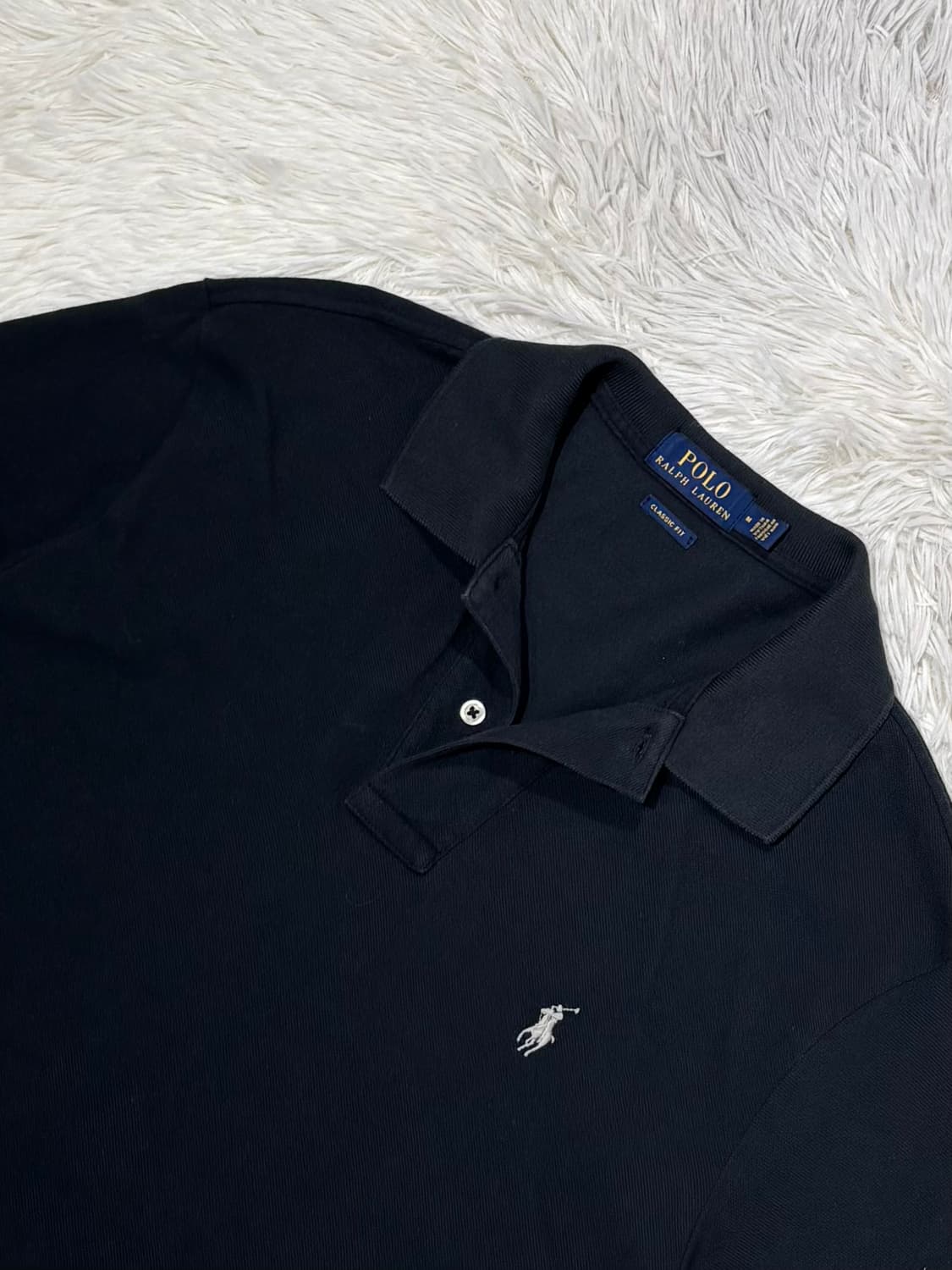 폴로랄프로렌 그레이포니 블랙 반팔 카라티 상품이미지4