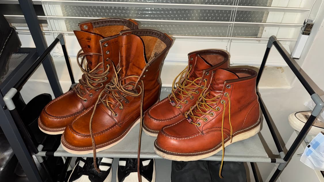 레드윙877&8131 목토부츠 둘중 하나만 판매 (260,255) 상품이미지2