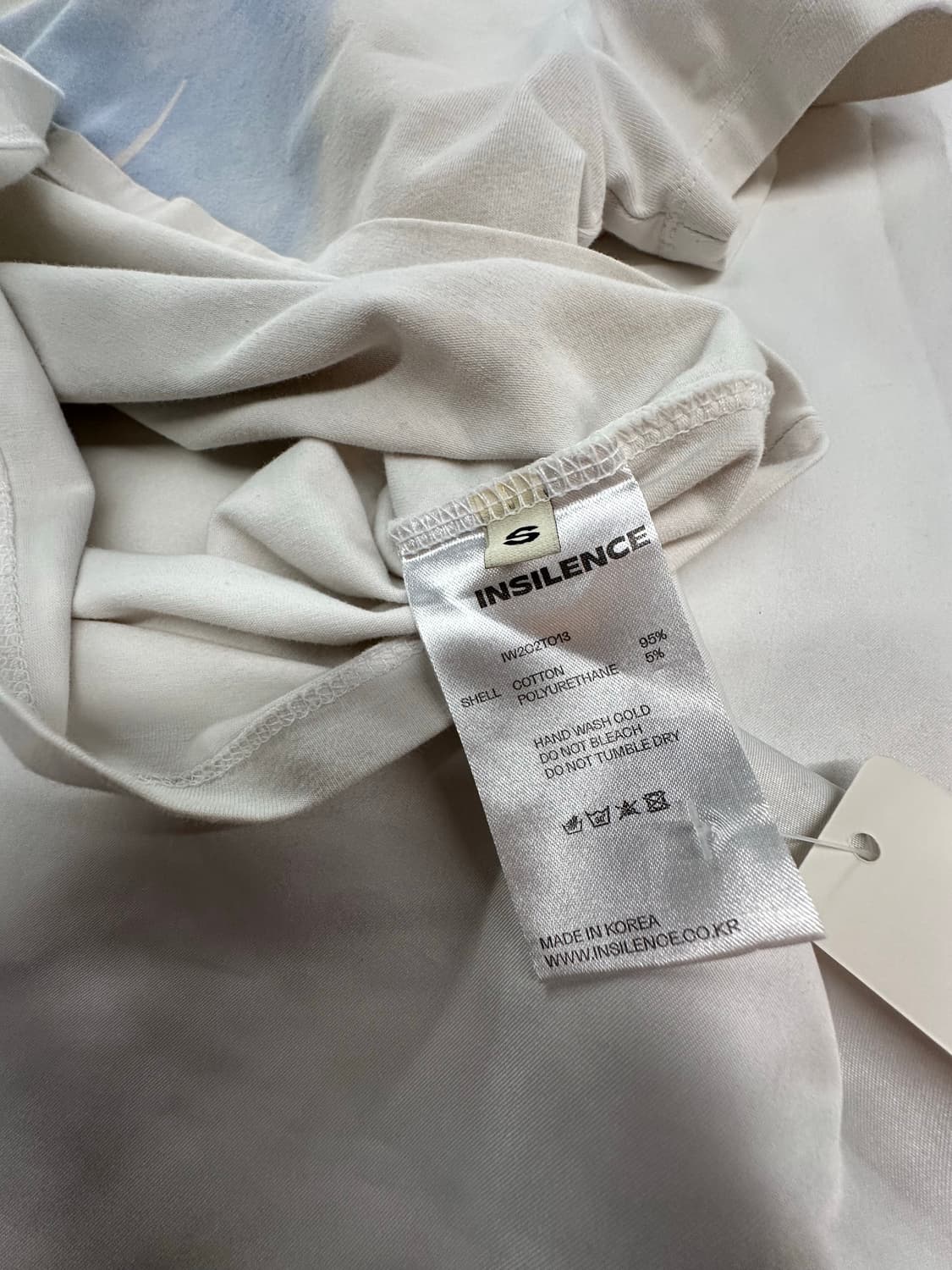 인사일런스 반팔//크로셰 캉캉 롱스커트 상품이미지5