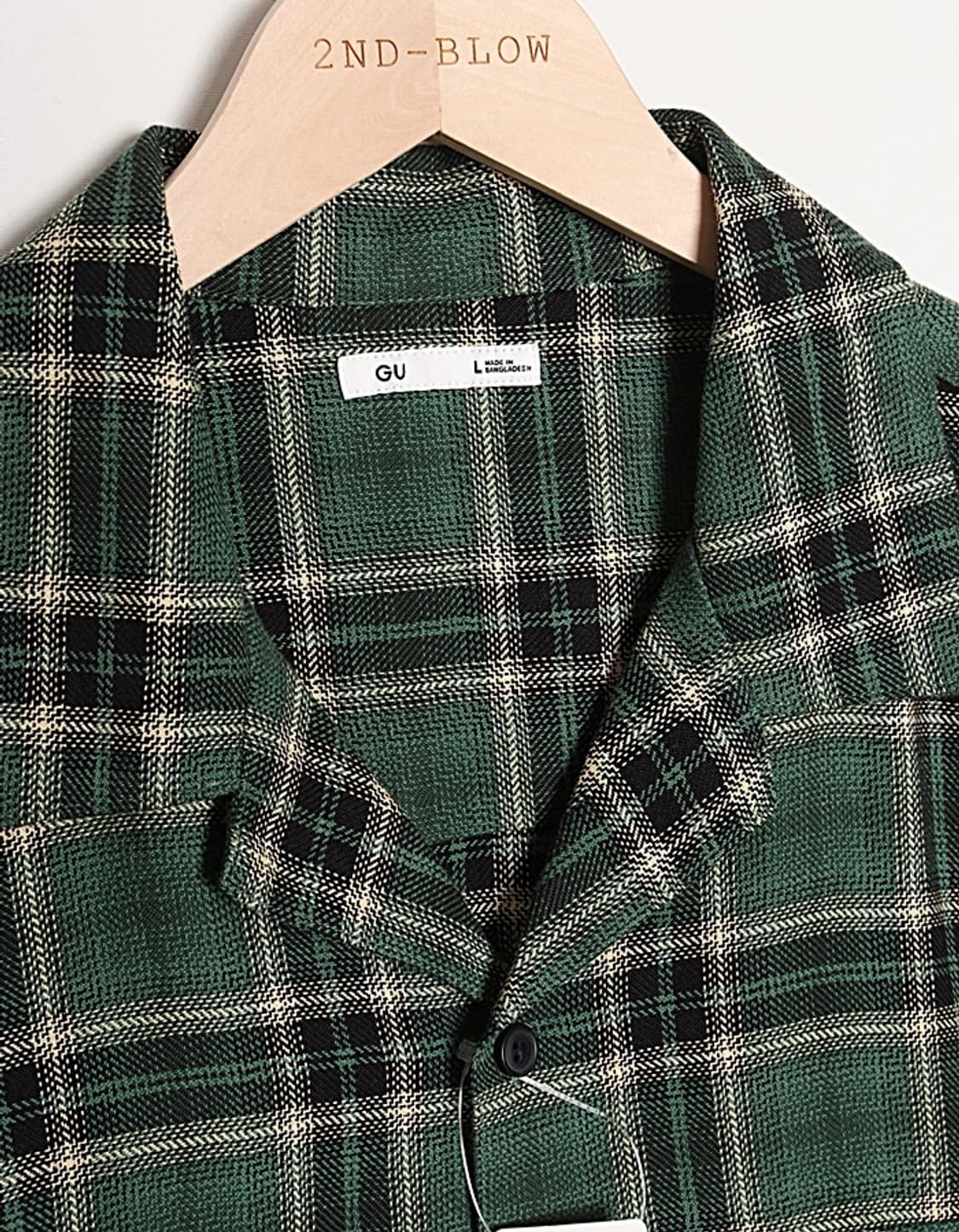 G U Check Shirts 상품이미지3