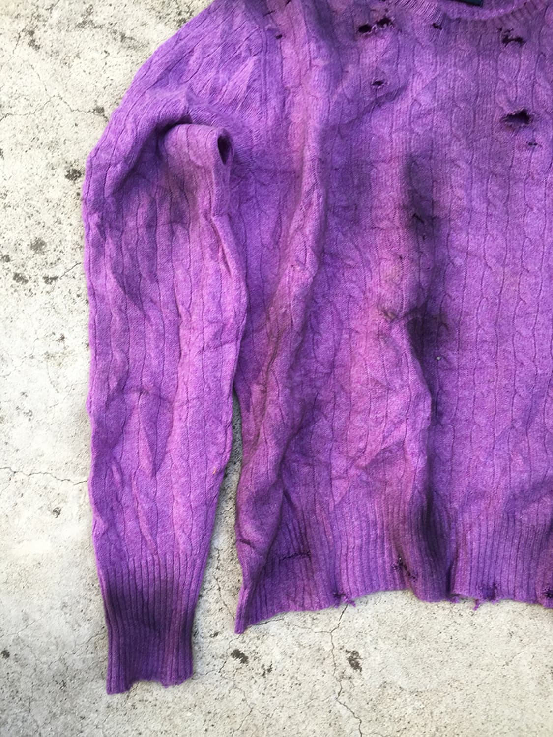 POLO RALPH LAUREN DISTRESSED KNIT 상품이미지2
