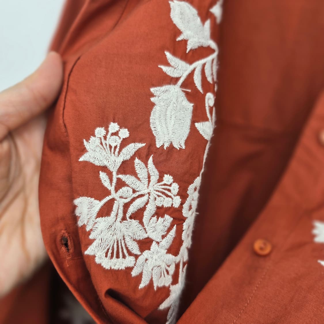 ZARA 자수 블라우스 (보헤미안 무드) 상품이미지7