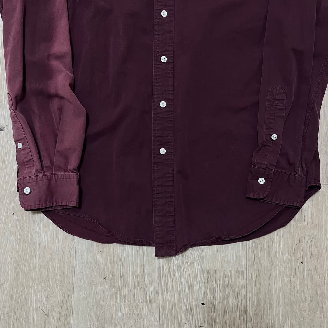 폴로 랄프로렌 버튼다운 자수로고 클래식핏 셔츠 M(95) 상품이미지8