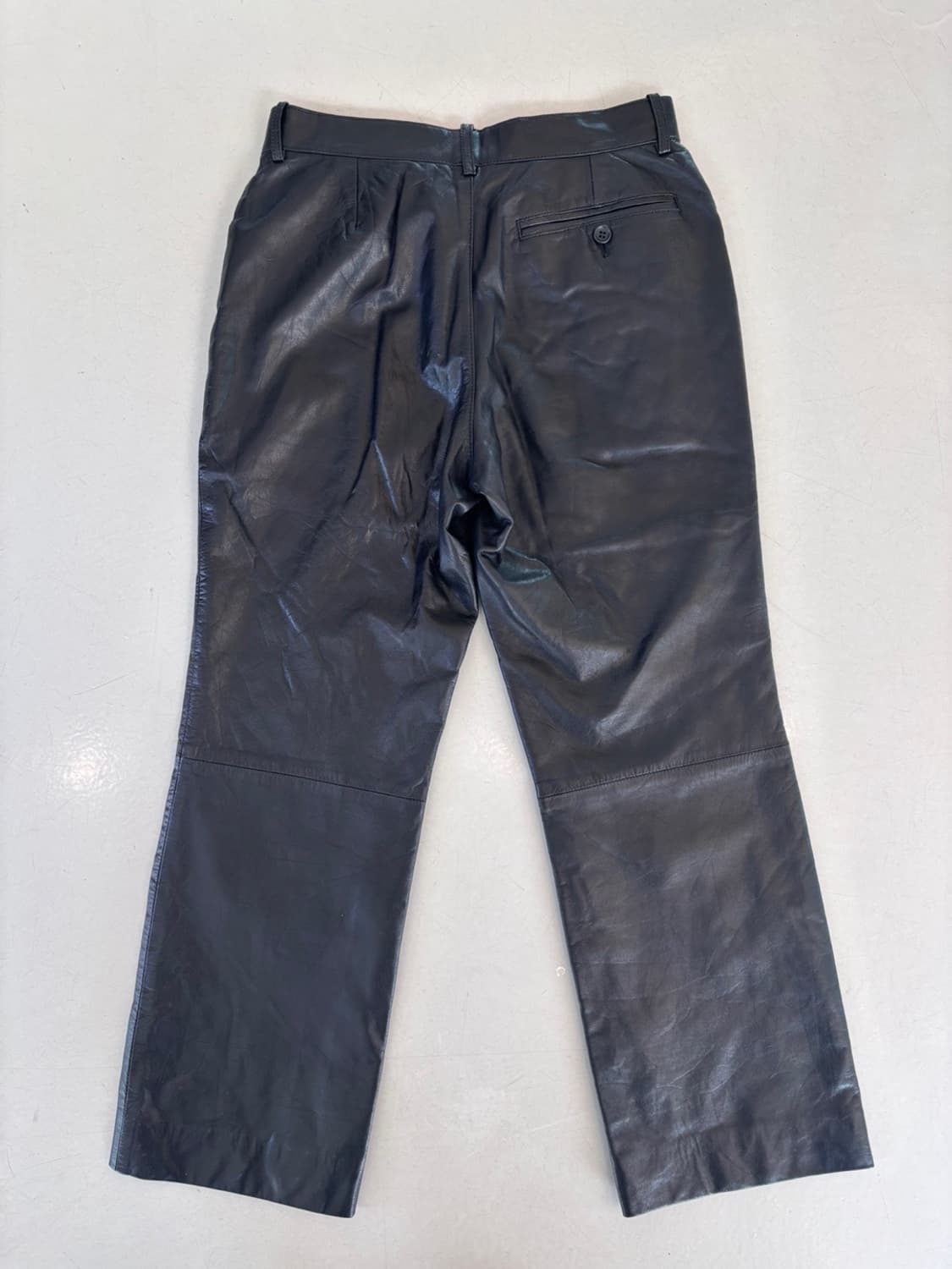 Vintage Paul Smith Leather Pants 상품이미지5