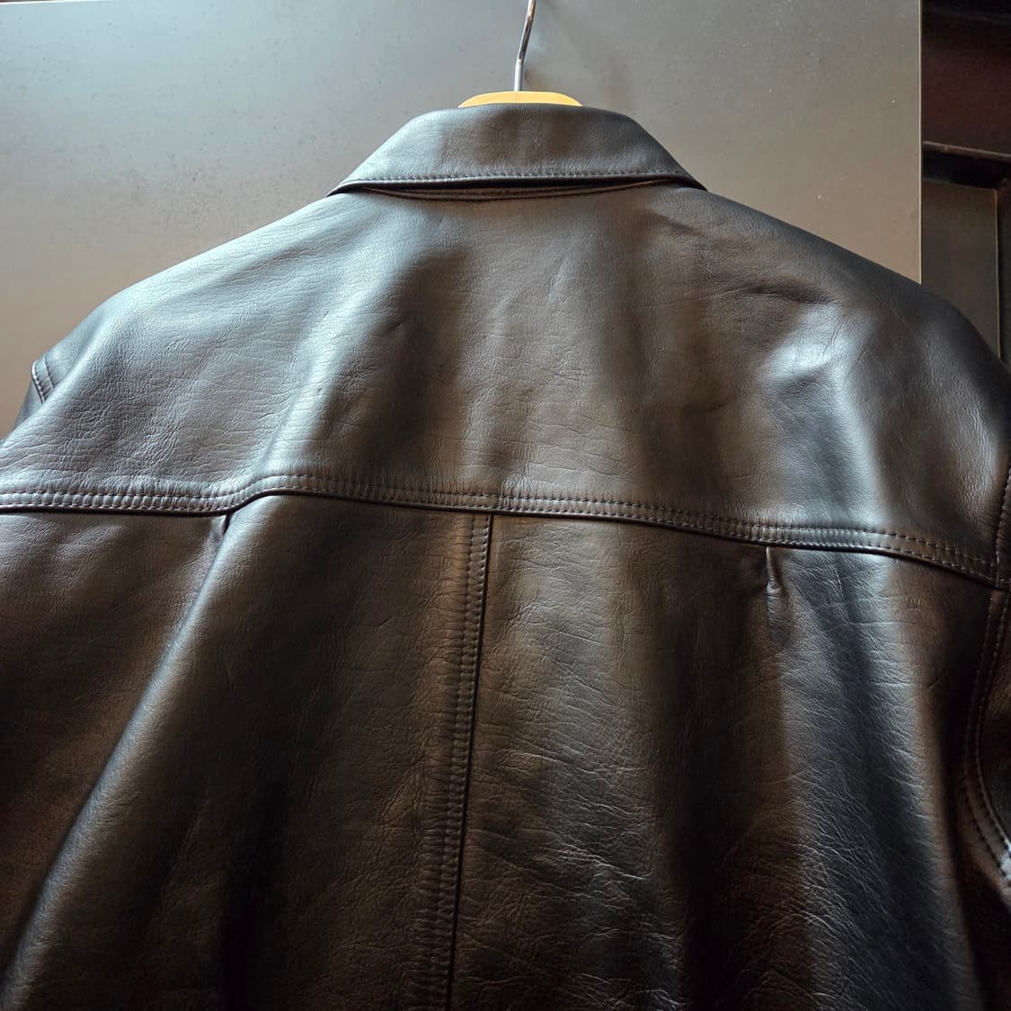 본쿠라 1st 홀스하이드 레더 자켓 (38) 상품이미지4