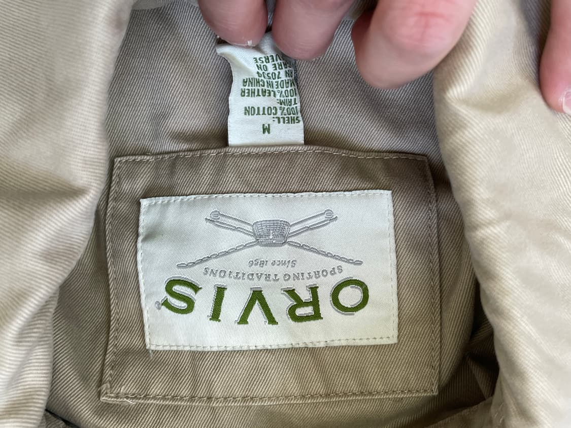 오르비스 레더 카라 블루종 봄버자켓  상품이미지4